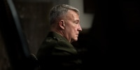 Kenneth McKenzie during a Senate Armed Services Committee hearing