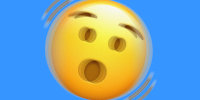 Image: The "shaking" emoji.