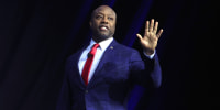 Tim Scott at the Family Leadership Summit in Des Moines, Iowa
