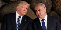 Donald Trump and Benjamin Netanyahu in Jerusalem