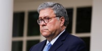 Bill Barr at the White House
