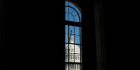 The Capitol seen from a window