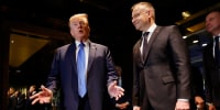 Donald Trump Meets With Polish President Duda At Trump Tower
