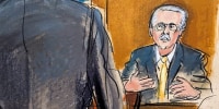 David Pecker on the witness stand