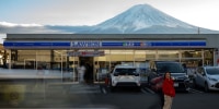 A huge black barrier to block Mount Fuji from view will be installed in a popular photo spot by Japanese authorities exasperated by crowds of badly behaved foreign tourists, it was reported on April 26, 2024. 