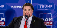 Michael McDonald s to the stage Republican presidential candidate former President Donald Trump