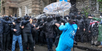 Daily protests are continuing against a proposed bill that critics say would stifle media freedom and obstruct the country's bid to join the European Union. 