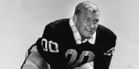 Oakland Raiders center Jim Otto poses for a photo in 1964.