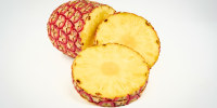 Fresh Del Monte's Rubyglow pineapple.