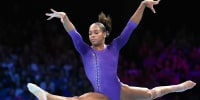 Image: gymnast competition athlete