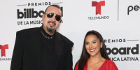 Pepe Aguilar y Aneliz Álvarez en los Billboard Latin Music Awards de 2023
