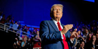 Former President Donald Trump at a rally on July 24, 2024 in Charlotte, N.C.