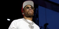 Rapper Nelly on stage