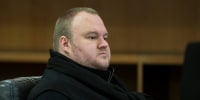 Kim Dotcom at Auckland District Court in Auckland, New Zealand, on Sept. 21, 2015.
