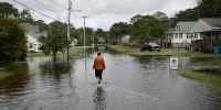 Flooding in Crisfield, Md