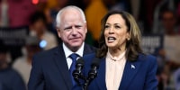 Tim Walz and Kamala Harris