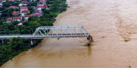 Yagi, the most powerful typhoon to hit northern Vietnam in 30 years according to meteorologists, downed bridges, tore roofs off buildings and damaged factories after making landfall on September 7, 2024. 