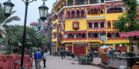 Street in Lahore, Pakistan.