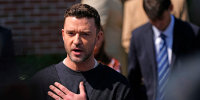 Justin Timberlake speaks to the press after a court hearing, Friday, Sept. 13, 2024, in Sag Harbor, N.Y.Image: Justin Timberlake
