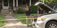 FBI outside the house of a teen who wanted to make bombs, in Philadelphia