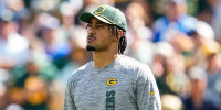 Jordan Love #10 of the Green Bay Packers 