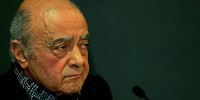 Mohamed Al-Fayed, father of Dodi al-Fayed, who died in a car crash with Princess Diana in 1997, speaks at a press conference at Harrods, in central London, 14 December 2006, following the publication of the Stevens Report. 