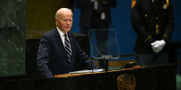 Joe Biden during the United Nations General Assembly