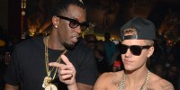 Diddy Hosts Deleon Tequila Launch Party At Vanquish justin bieber