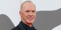 Michael Keaton smiles