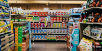 A grocery store aisle in Bellingham, Washington on May 15, 2024.