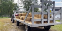 Wagon hay ride