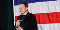 Image: Elon Musk Holds Town Hall With Pennslyvania Voters