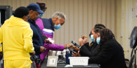 Image: Early In-Person Voting Begins In Georgia