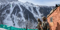 The Strategic Zojila Pass On The Srinagar-Leh Highway Remained Open