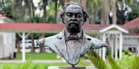 A bust of Robert Smalls