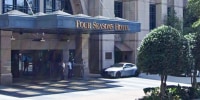 The exterior of a Four Seasons Hotel