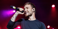 Liam Payne performs on stage