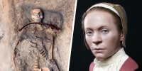 Scientists rebuild the face of 400-year-old Polish ‘vampire’