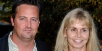 Matthew Perry and his mother Suzanne Morrison