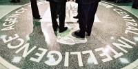 President Bush Tours CIA Headquarters