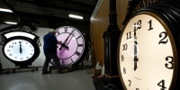 Image: clockmaker daylight savings time Scott Gow