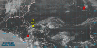 Potential Tropical Disturbance 18 was moving north toward the Gulf of Mexico, prompting federal forecasters to warn residents of Florida's west coast and other gulf states to keep up with the forecast.