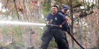 Massachusetts firefighters continue to battle stubborn brush fires across state