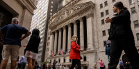 The New York Stock Exchange (NYSE) in New York, US, on Monday, Sept. 16, 2024. 