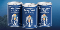 Canned air from Lake Cuomo goes on sale