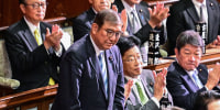 Japanese lawmakers voted to keep Shigeru Ishiba as prime minister on November 11, the parliament speaker said, after the premier's ruling coalition lost its majority in an election.