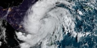 Tropical Storm Sara seem over Central America