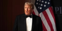 President-elect Donald Trump attends the America First Policy Institute Gala held at Mar-a-Lago in Palm Beach, Fla. on Nov. 14, 2024. 