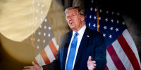 U.S. President-elect Donald Trump speaks at a news conference in Palm Beach, Fla. on Dec. 16, 2024 