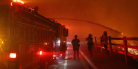 Franklin Fire Spreads Quickly 5 Miles North Of Downtown Malibu